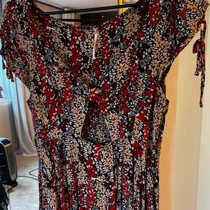 Free people mini floral dress